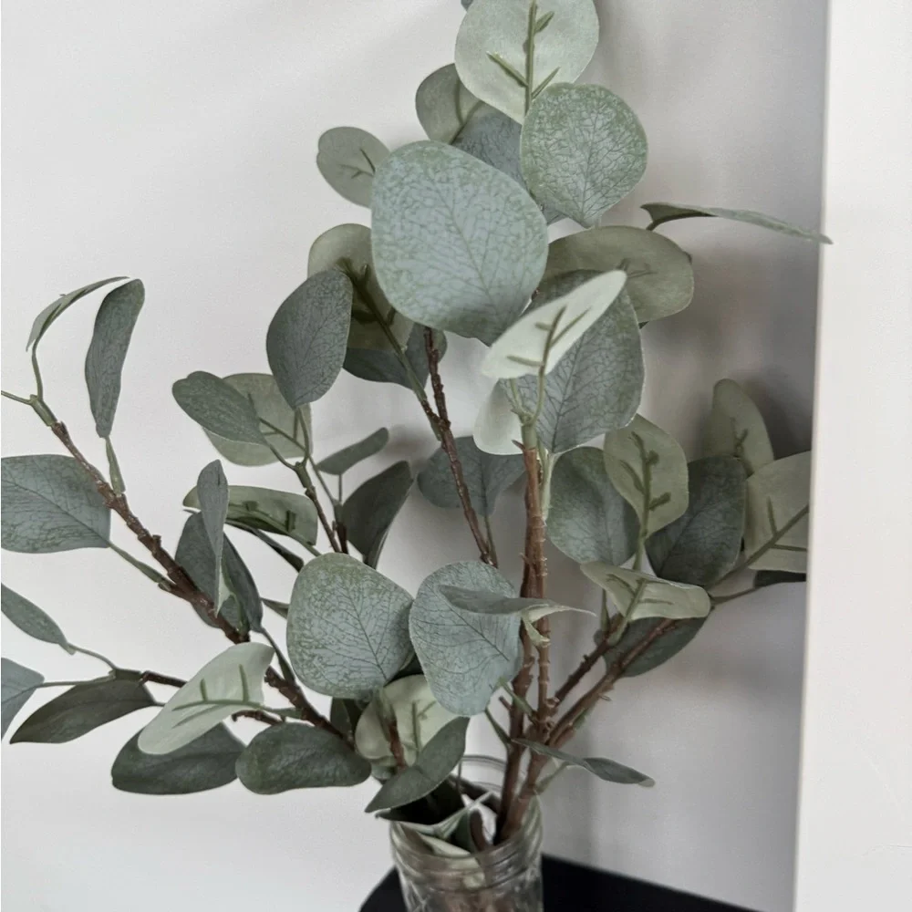 Artificial Eucalyptus Branches - Green and Brown